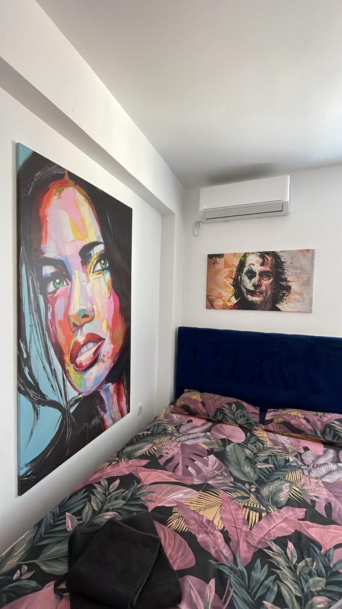 New Modern Rooftop Apartment-Free Private Parking Skopje Buitenkant foto